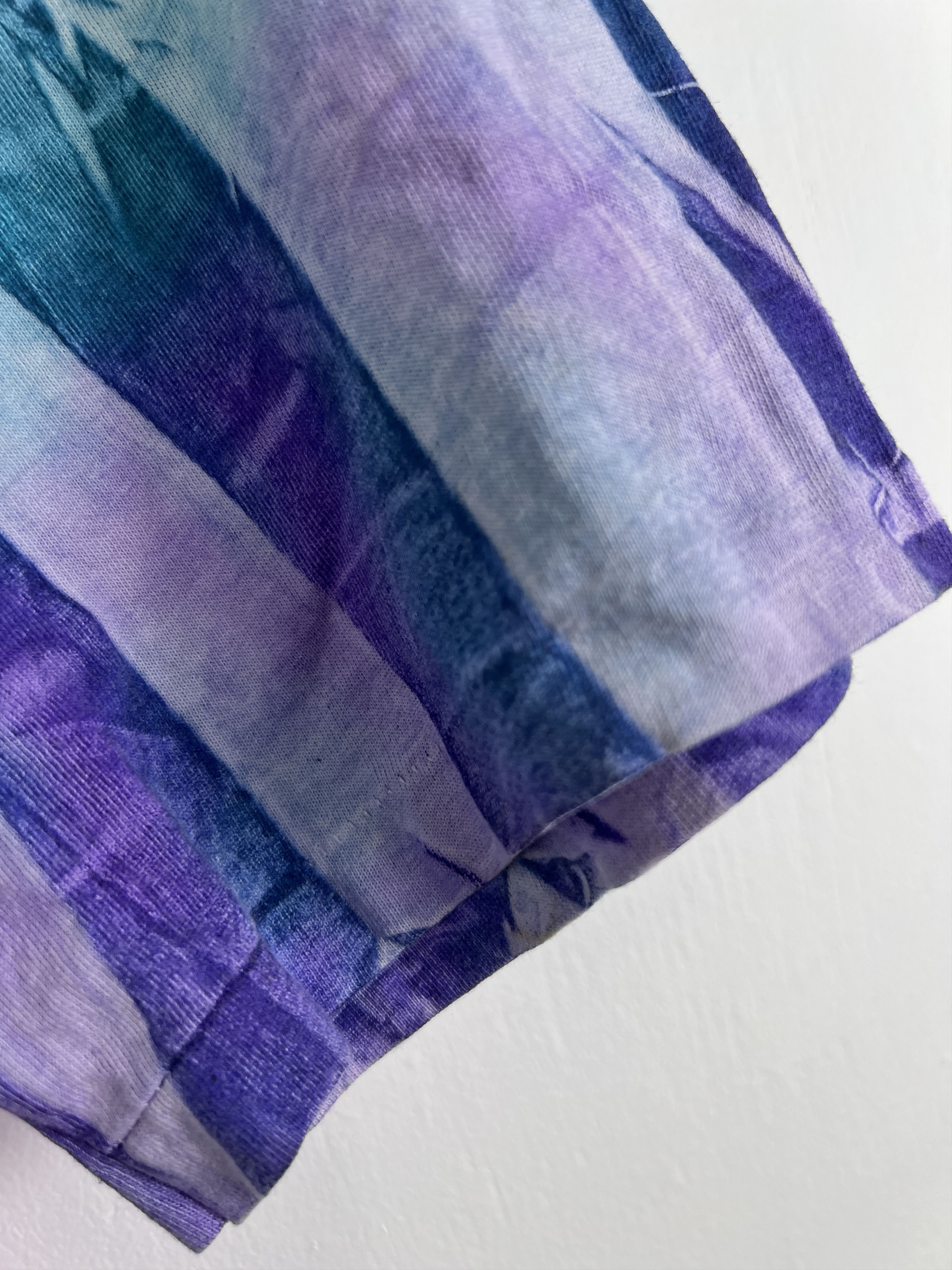 Vintage No.4837 Vintage 90s Tie Dye Blank Tee Size US XL / EU 56 / 4 - 3 Thumbnail