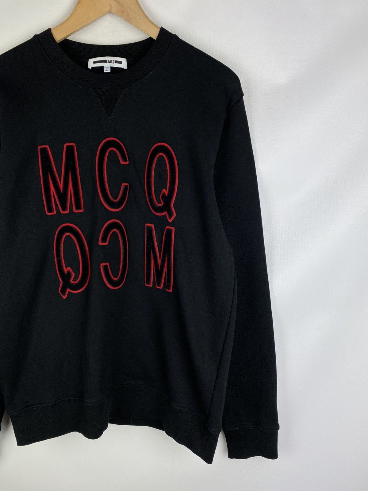 Alexander McQueen × MCQ MCQ Alexander McQueen men’s big logo sweatshirt pullover Size US M / EU 48-50 / 2 - 3 Thumbnail