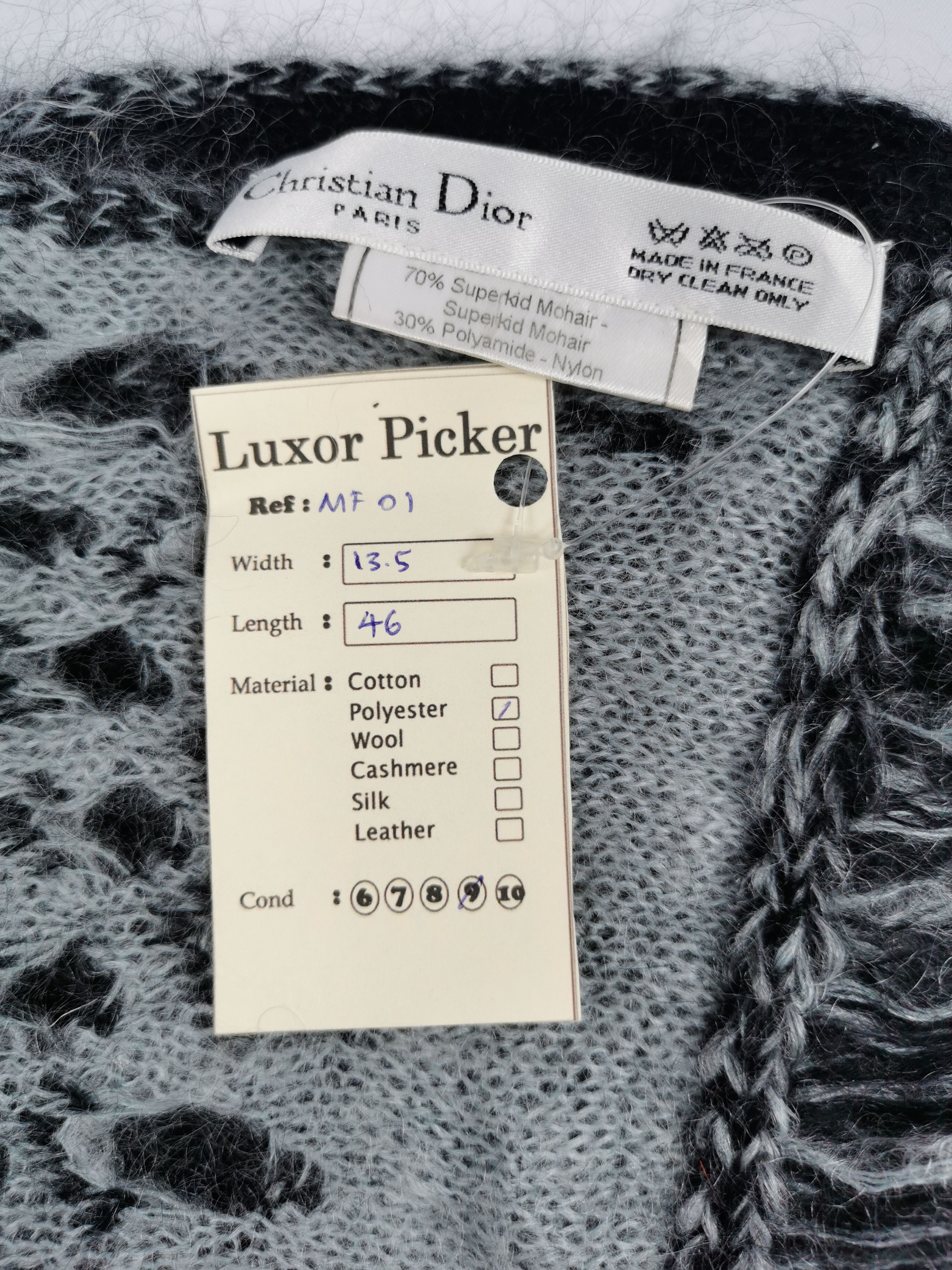 Christian Dior Monsieur Christian Dior scarf mohair Size ONE SIZE - 4 Thumbnail