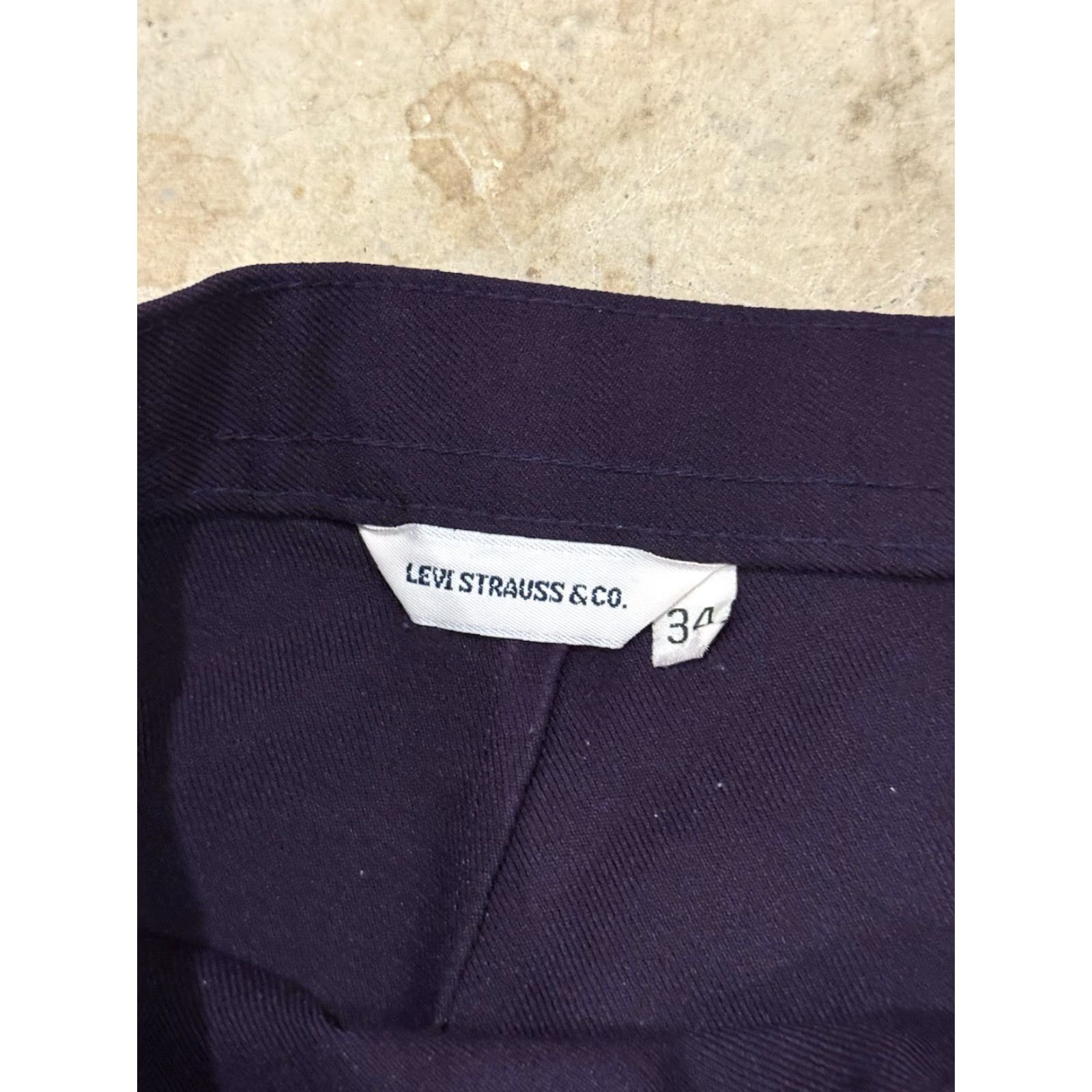 Levi's VINTAGE Levi's 70s Pants Purple Mens 34x28 Bootcut Regular Inseam 28 Black Tab Sta Prest Levi Strauss Men’s Pants Size US 34 / EU 50 - 3 Thumbnail