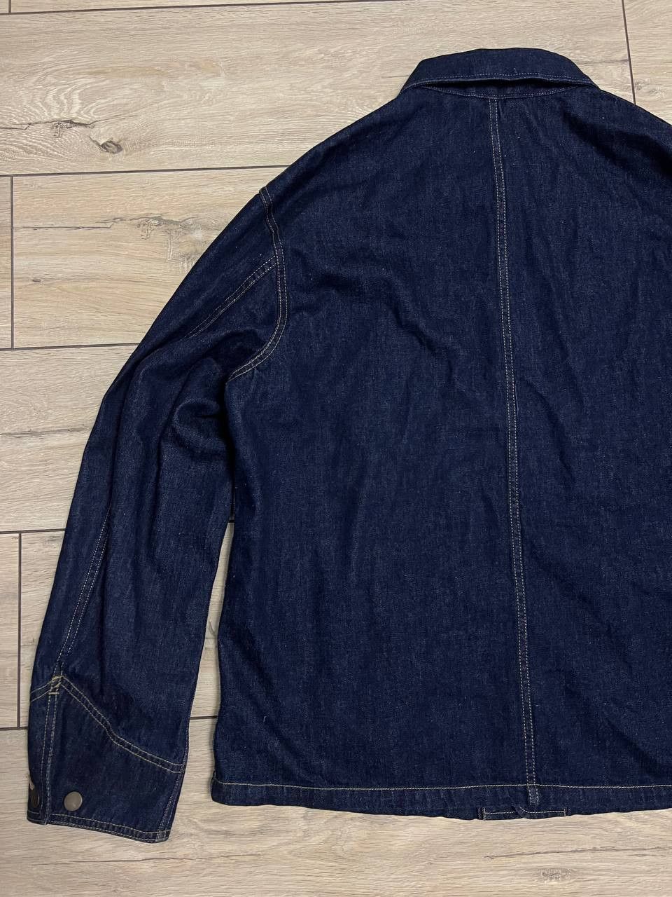 Uniqlo Uniqlo U Denim Work Wear Jacket Shirt sz L Front Pockets Size US L / EU 52-54 / 3 - 5 Thumbnail