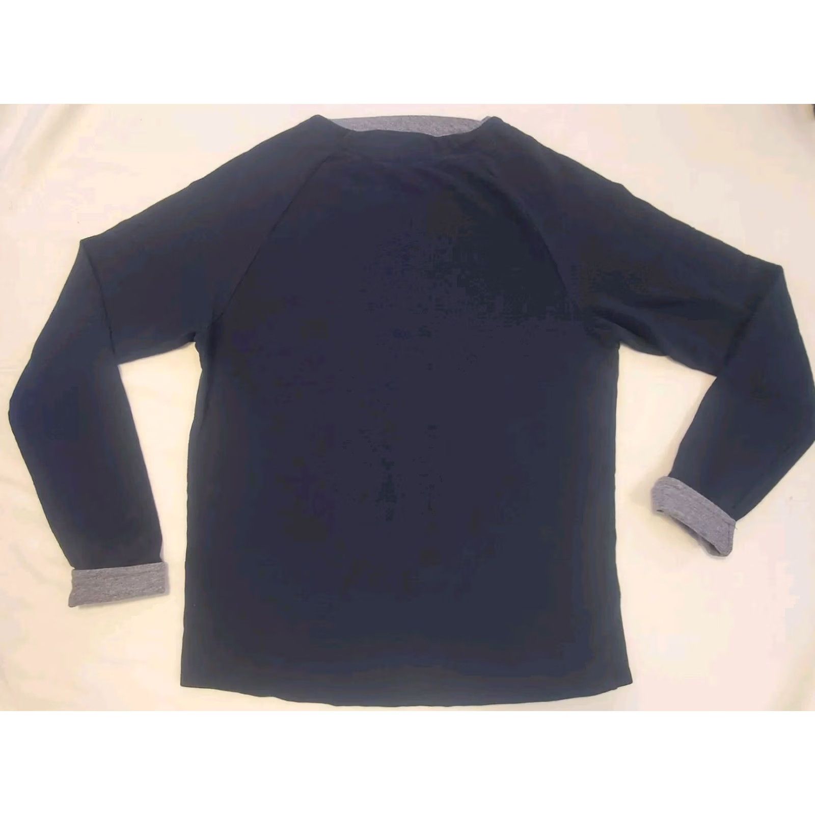 Scotch & Soda Scotch Soda Mens Lightweight Navy Blue Sweater Sz Large Fabric Trim Luxury Size US L / EU 52-54 / 3 - 2 Thumbnail