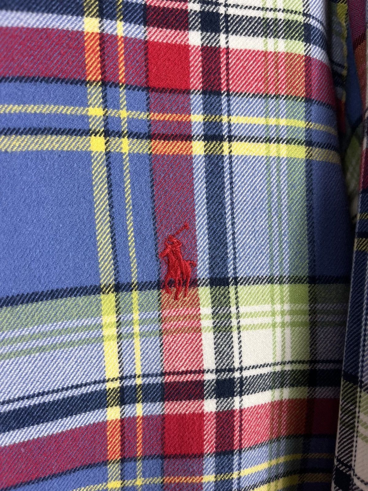 Flannel × Polo Ralph Lauren × Vintage Vintage Polo Ralph Lauren 90s flannel plaid checked shirt Size US L / EU 52-54 / 3 - 11 Thumbnail