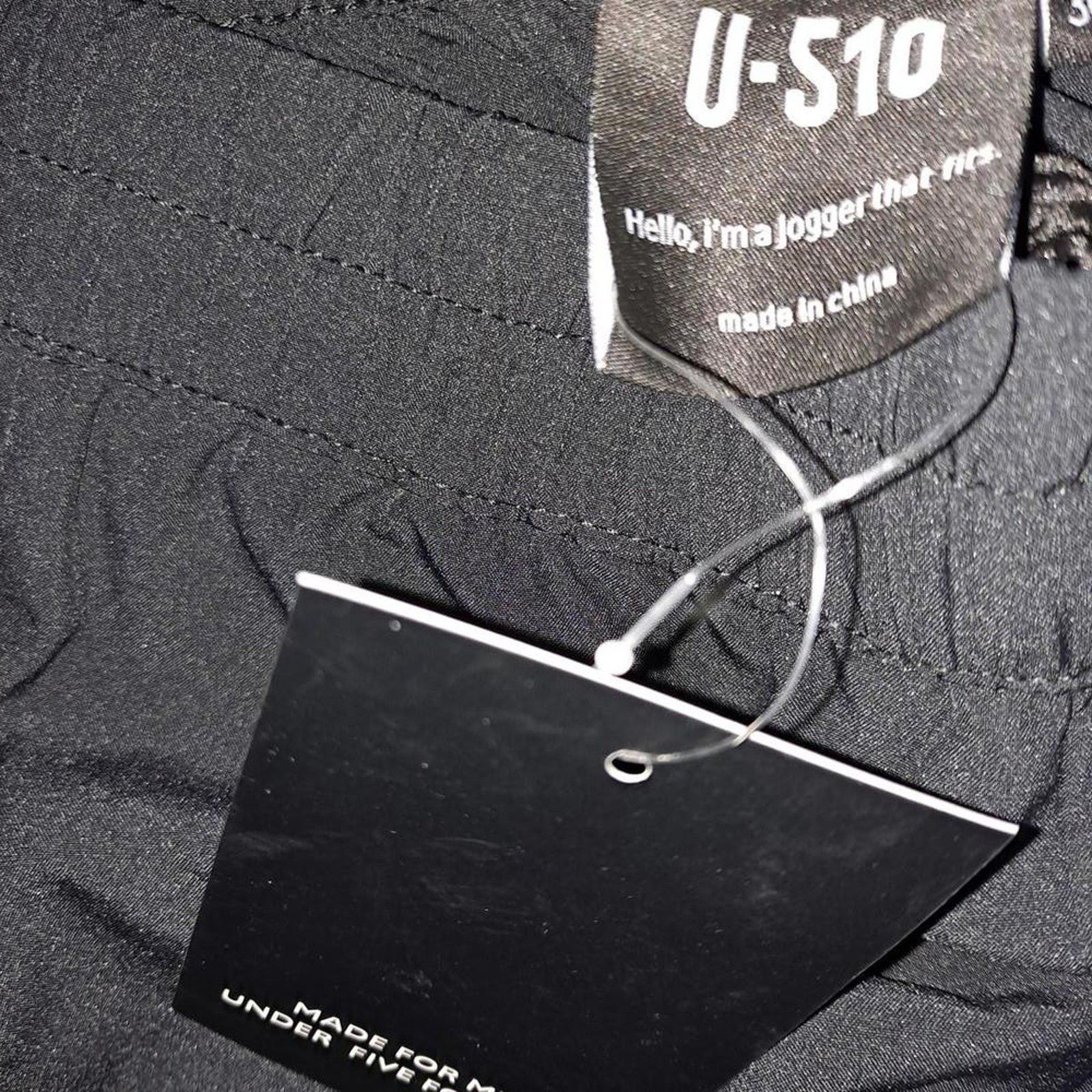 Other U510 Black Joggers Running Pants with Pockets Size 32x28 Size US 32 / EU 48 - 7 Thumbnail