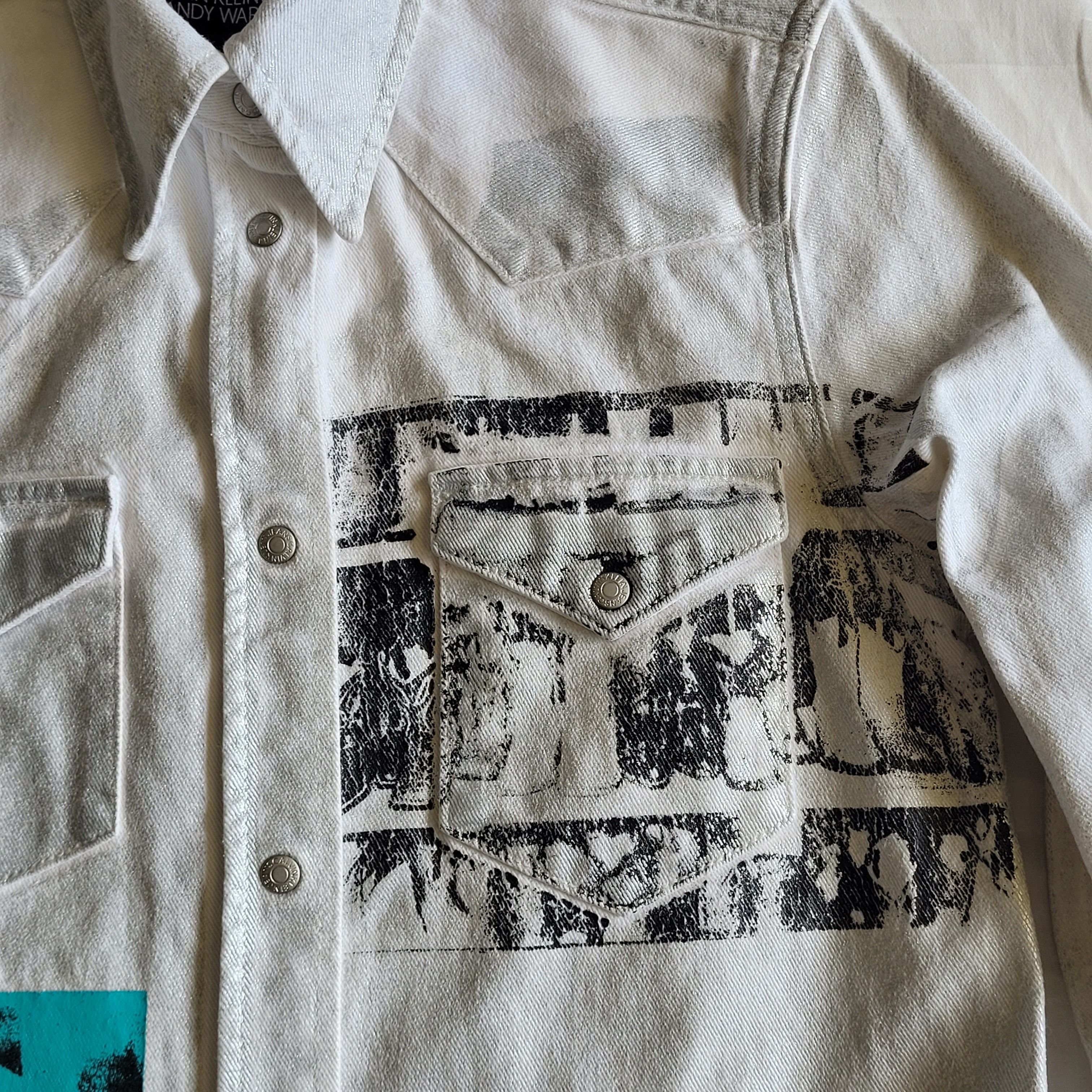 Raf Simons Calvin Klein by Raf Simons "cowboy" printed shirt/overshirt Size US XS / EU 42 / 0 - 2 Thumbnail