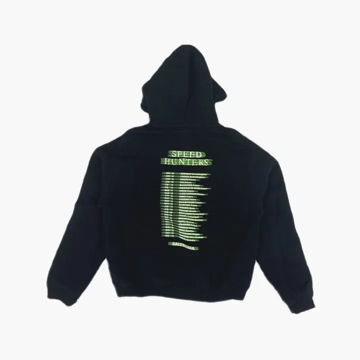 Balenciaga Balenciaga Balenciaga Graphic Print Long Sleeve Hoodie -25 Size US M / EU 48-50 / 2 - 3 Thumbnail