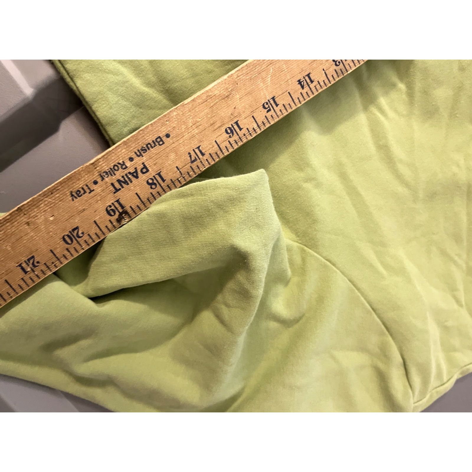Talbots Talbots L Green Cotton Full Zip Sweater Mock Neck Long Sleeve Women’s Knit Stretch Casual, Business, Party, Travel Size L / US 10 / IT 46 - 6 Thumbnail