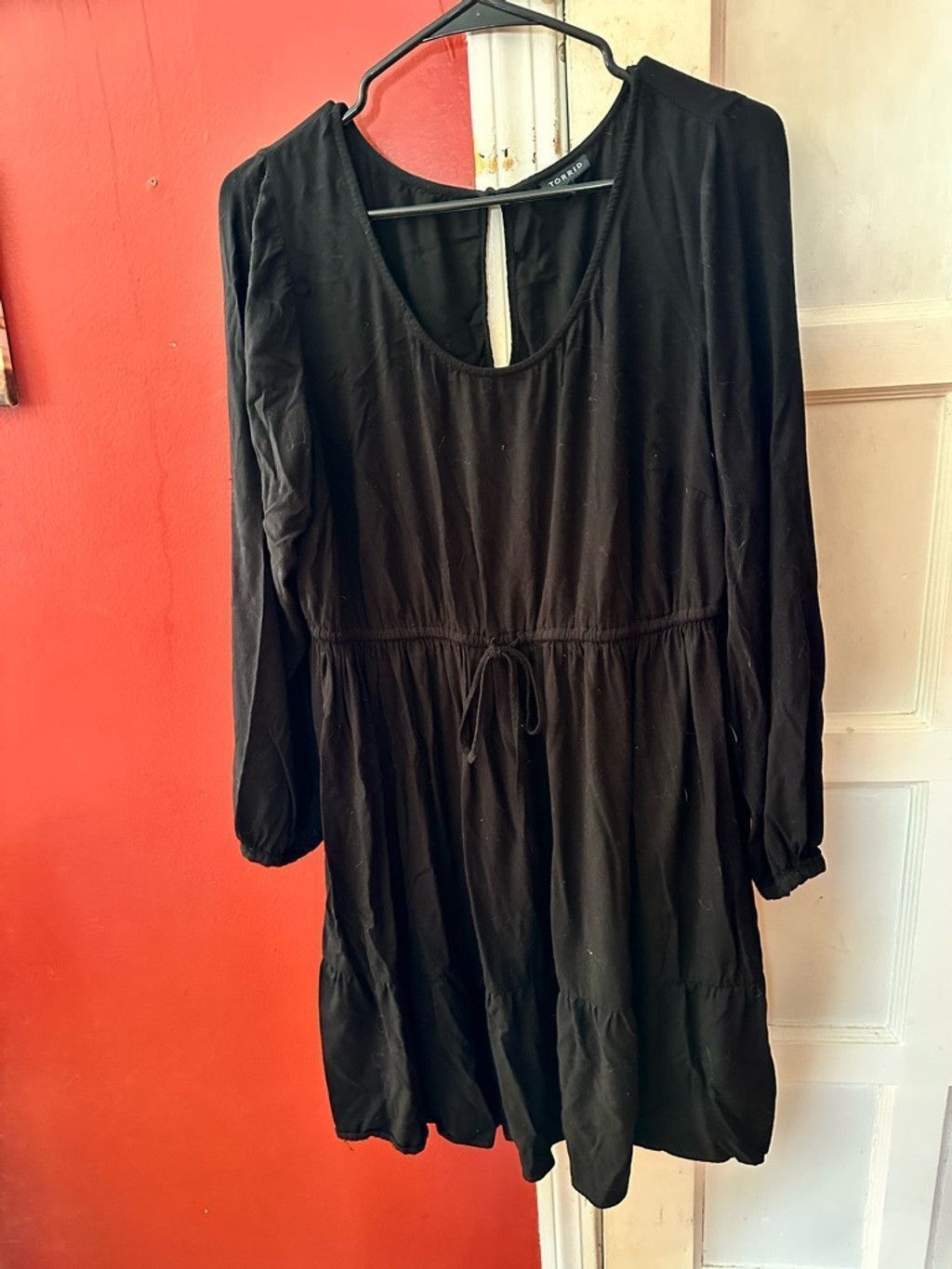 Torrid Mini Challis Skater Dress Plus Size 1X