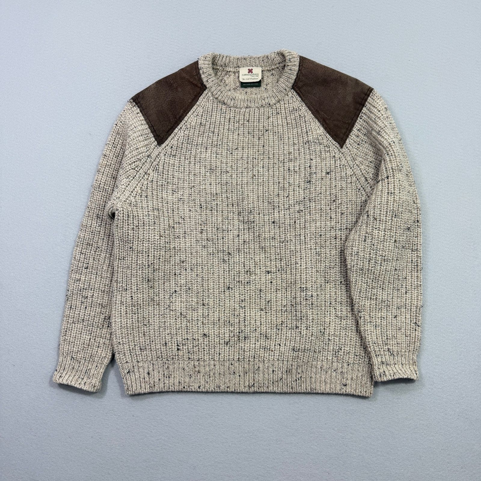 Carraig Donn Vintage Carraig Donn Ireland Sweater Men's Large Fisherman Size US L / EU 52-54 / 3 - 1 Thumbnail