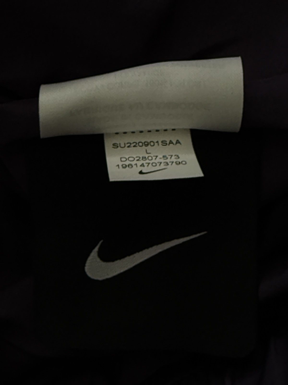 NOCTA × Nike NOCTA Nike NORTHSTAR NYLON TRACK JACKET - Purple Size US L / EU 52-54 / 3 - 5 Thumbnail