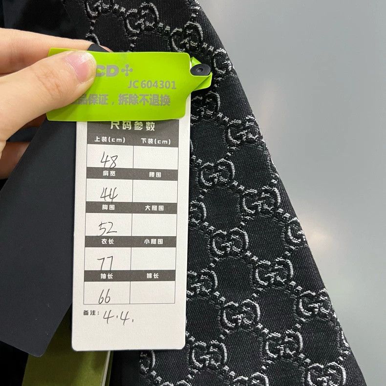 Gucci Gucci Full-print GG suit 2504-Nextarrow Size 48R - 6 Thumbnail