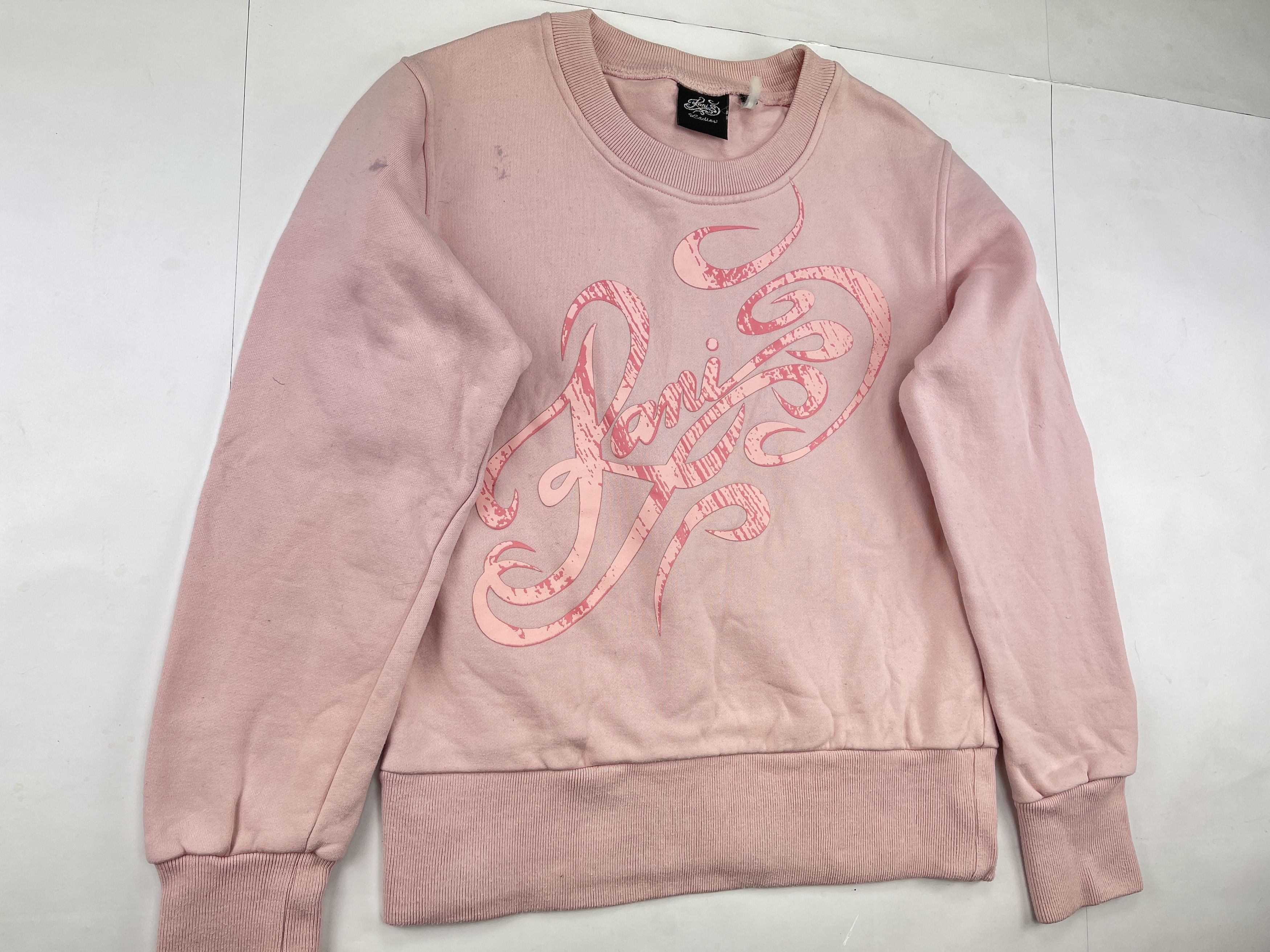 Karl Kani Womens KARL KANI sweatshirt, pink, vintage Kani Ladies L Size L / US 10 / IT 46 - 2 Thumbnail