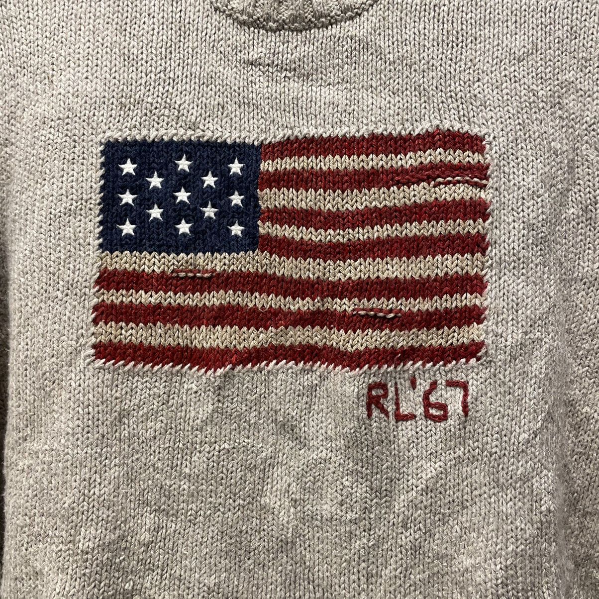 Polo Ralph Lauren Polo Ralph Lauren American Flag Sweater Size US M / EU 48-50 / 2 - 3 Thumbnail
