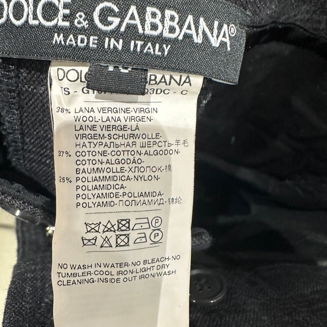 Dolce & Gabbana Dolce&Gabbana Men's Casual Pants K26WX Size US 34 / EU 50 - 6 Thumbnail