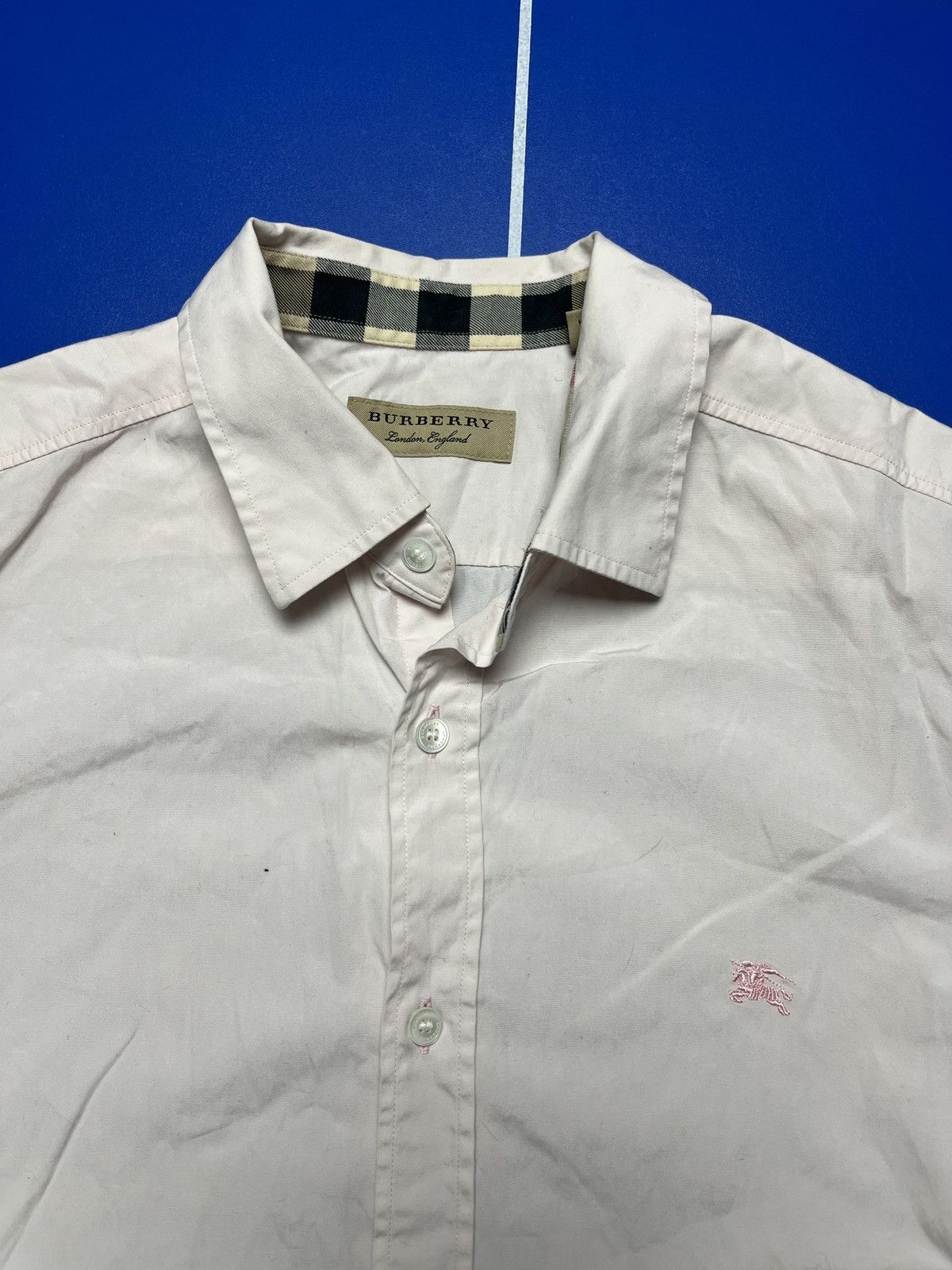 Burberry Burberry long shirt vintage Size US M / EU 48-50 / 2 - 2 Thumbnail