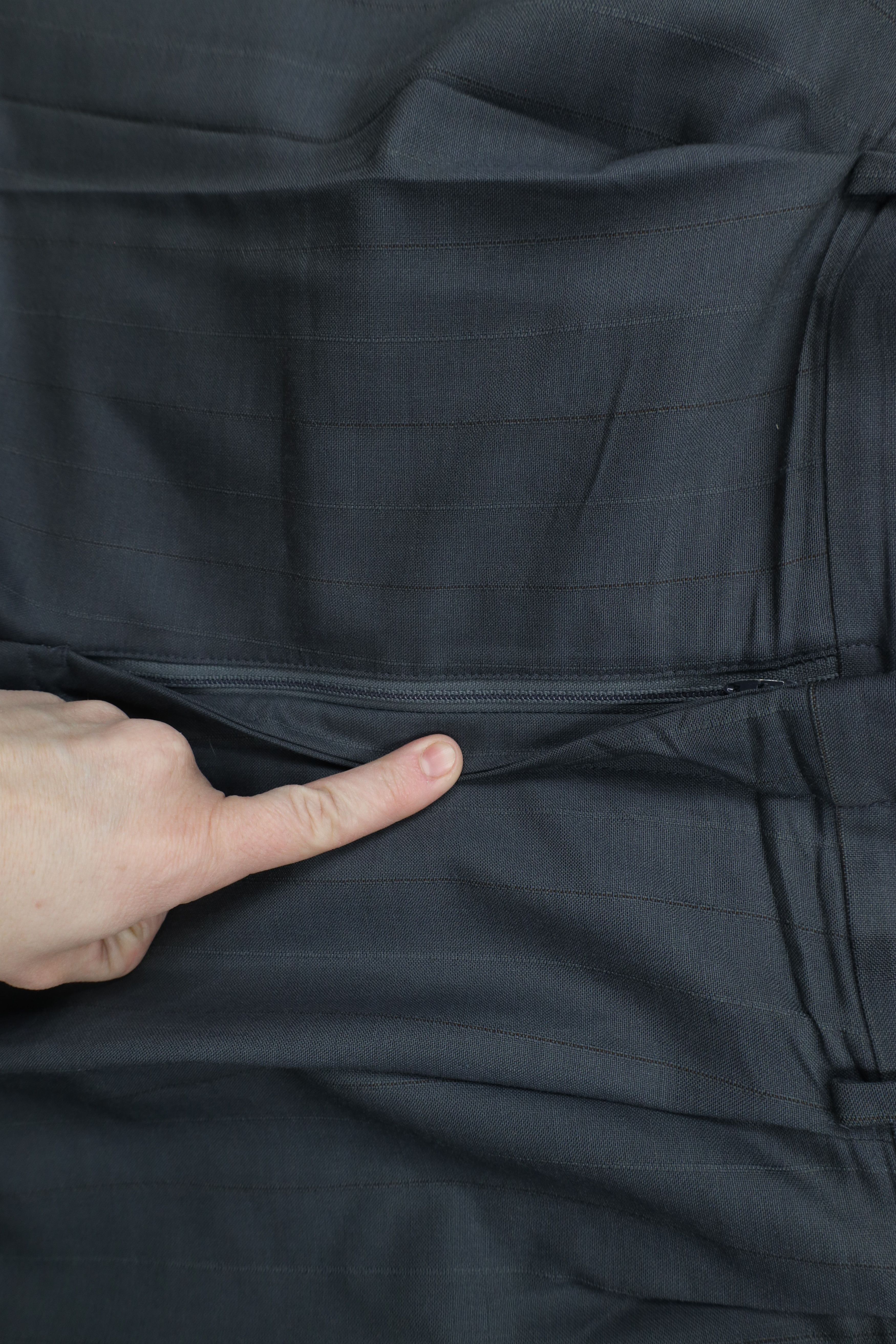Vintage Vintage 70s Streetewar Blend Striped Wide Leg Chino Pants Size US 36 / EU 52 - 6 Thumbnail