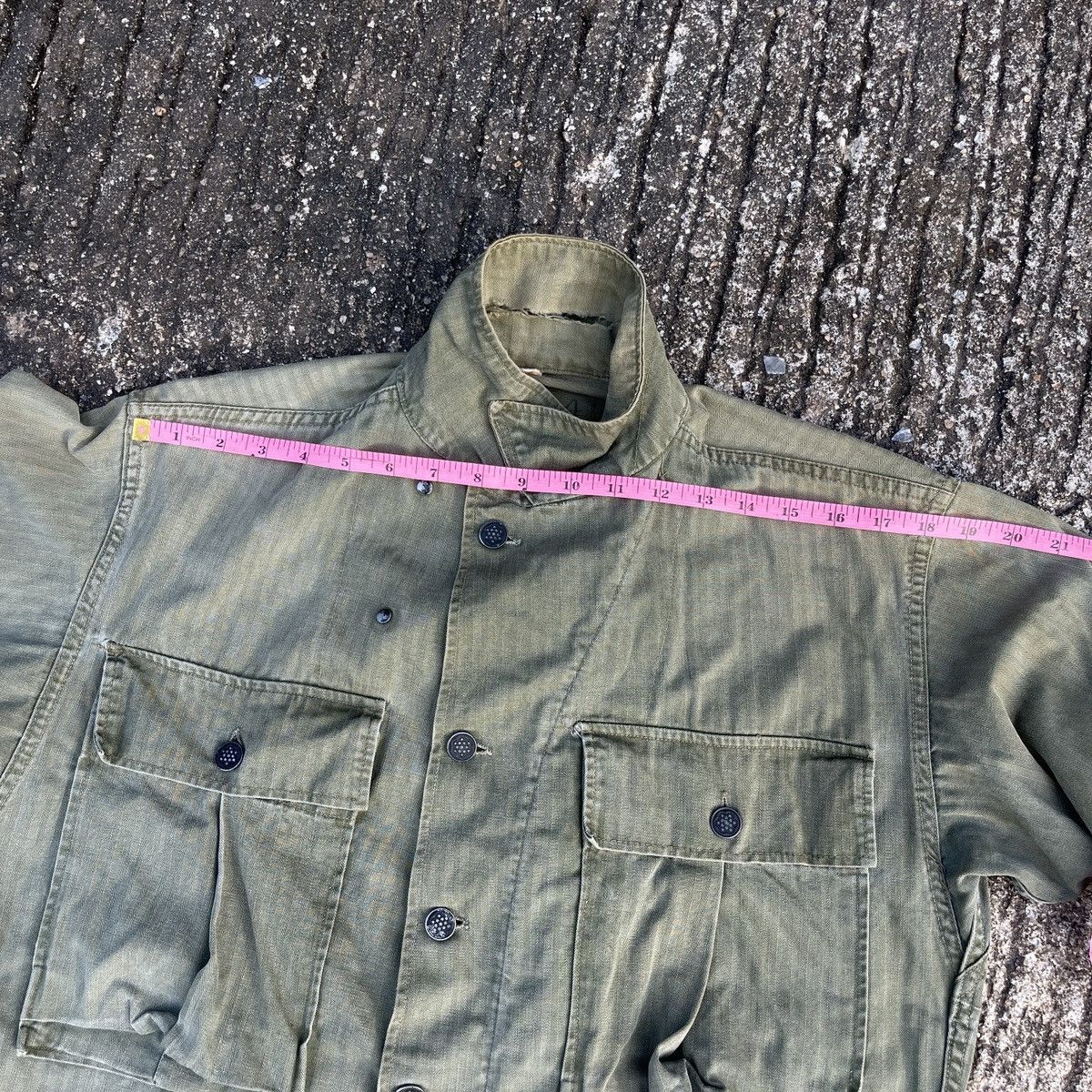 Vintage Vintage WW2 Hbt Military Army Jacket Size US S / EU 44-46 / 1 - 14 Thumbnail