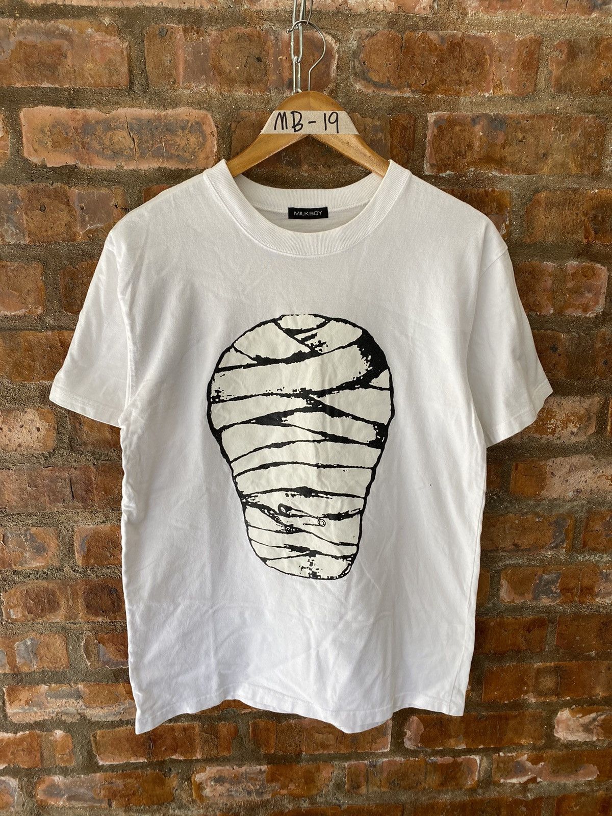 Beauty Beast 🔥1990 MILK BOY bondage Mummy Protective tee Size US M / EU 48-50 / 2 - 3 Thumbnail