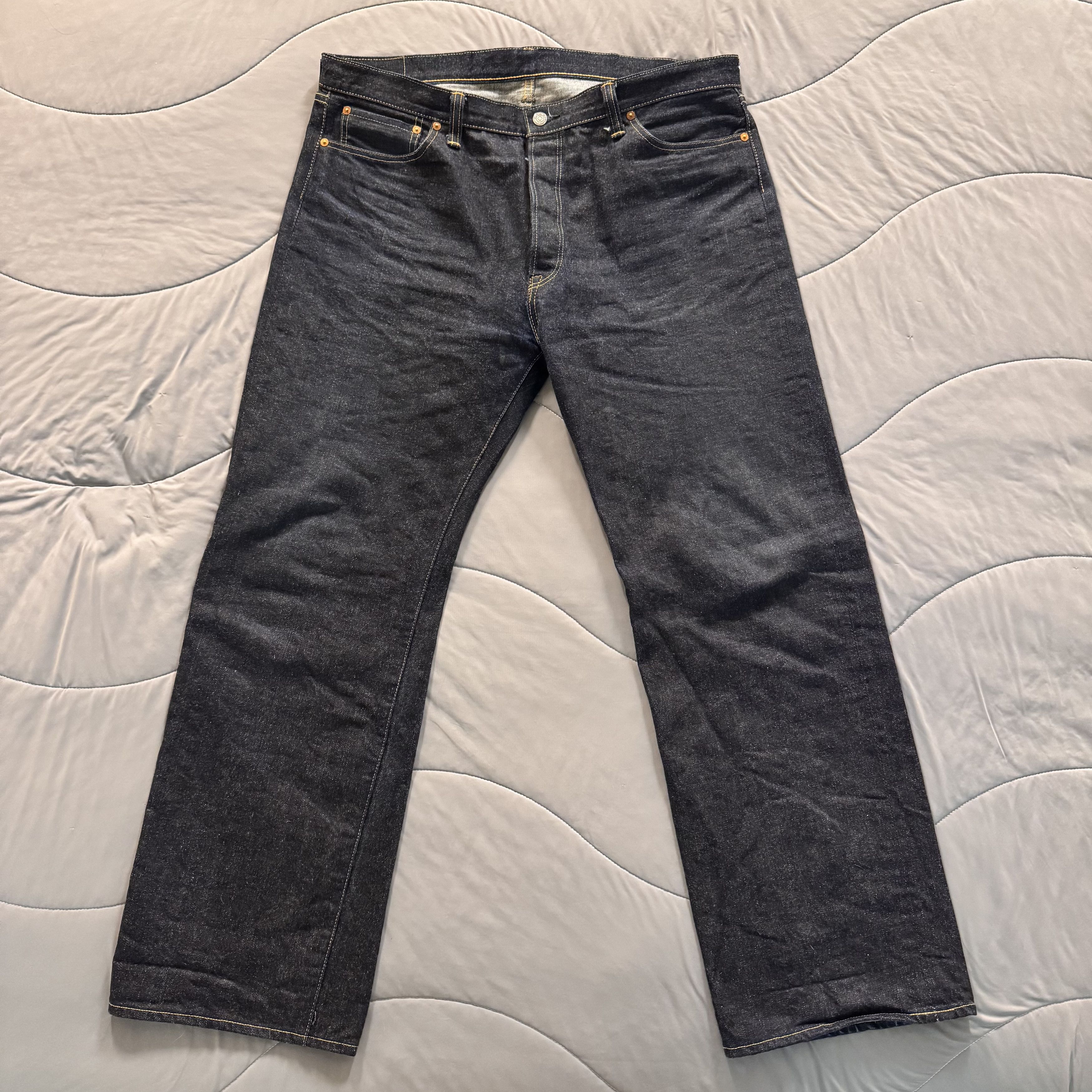 パンツ flat head No.3007 W34 L36 中古・古着通販】FLAT HEAD (フラット ヘッド) 3007デニムパンツ