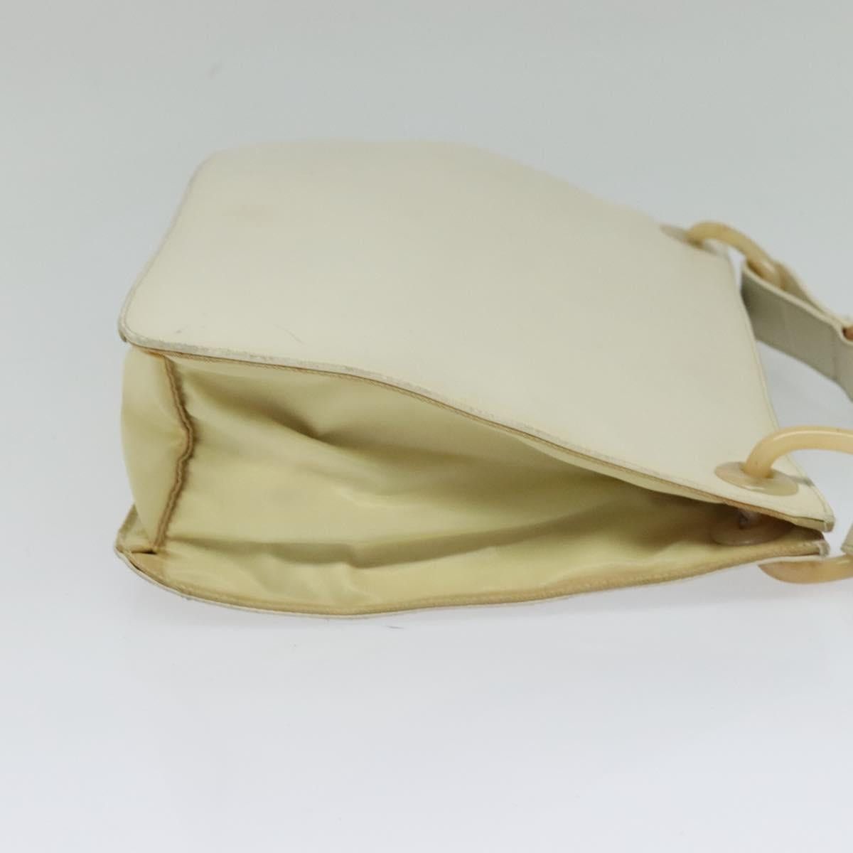 Prada PRADA Shoulder Bag Leather Beige Size ONE SIZE - 5 Thumbnail