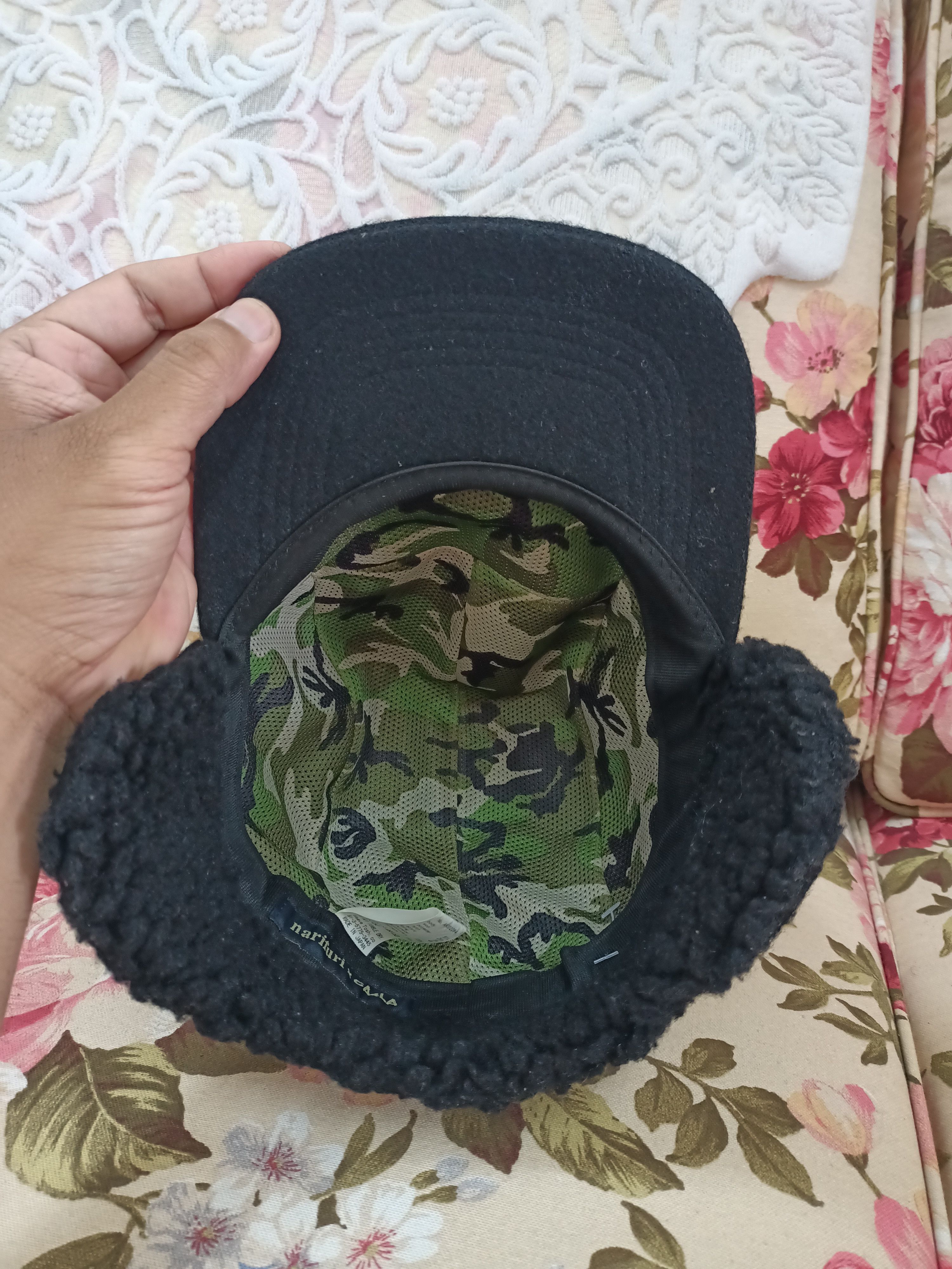 CA4LA Narifuri X CA4LA five panel cap Size ONE SIZE - 6 Thumbnail