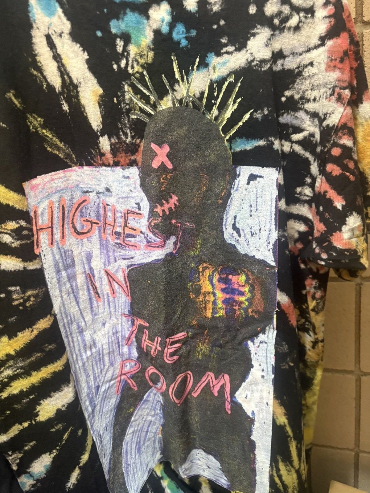 Travis Scott Travis Scott Cactus Jack Highest in the room tee Size US L / EU 52-54 / 3 - 3 Thumbnail