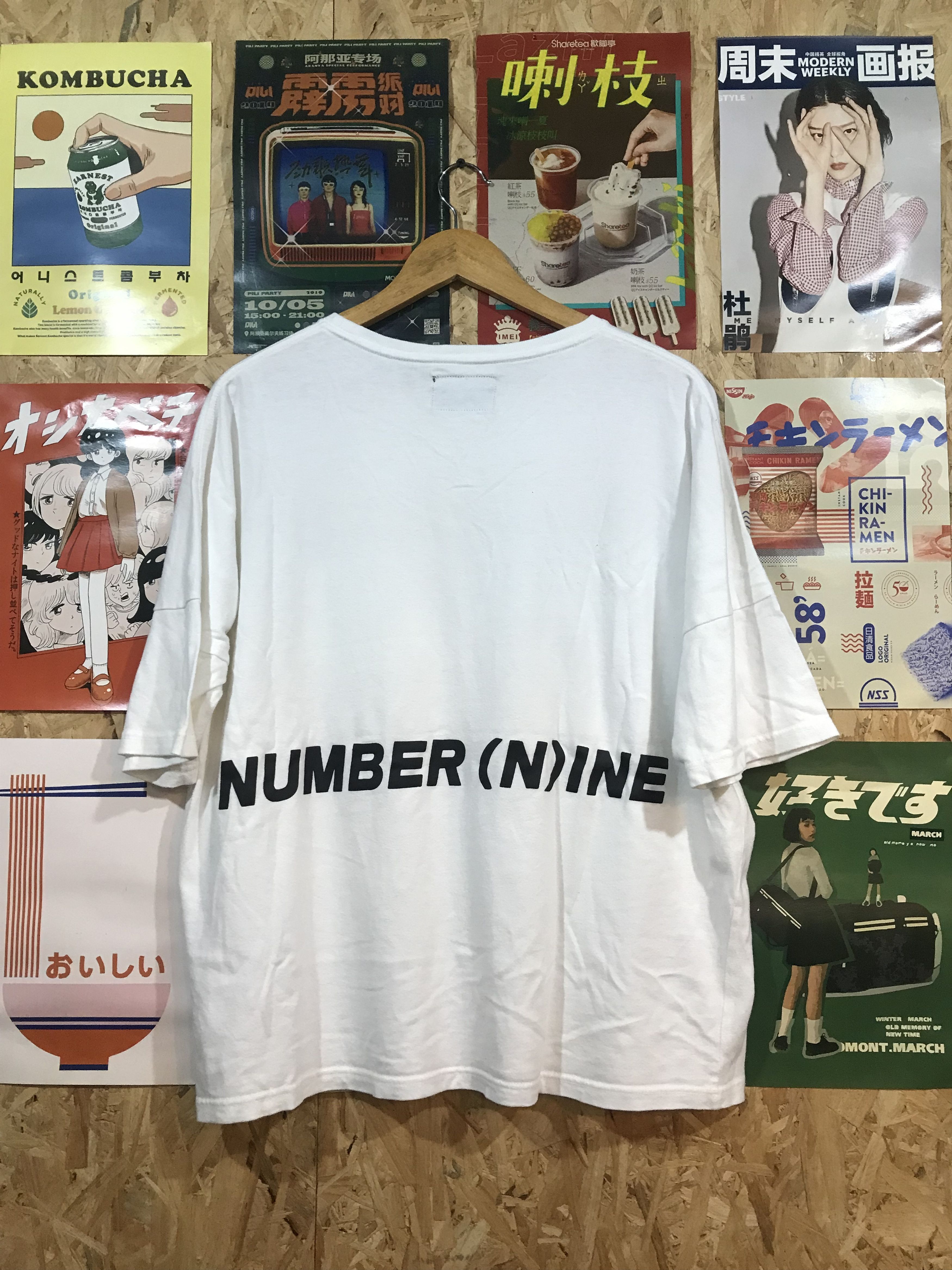 Number (N)ine Number (N)ine Freak’s Store Back Hit Spell Out Pocket Boxy Size US XXL / EU 58 / 5 - 6 Thumbnail