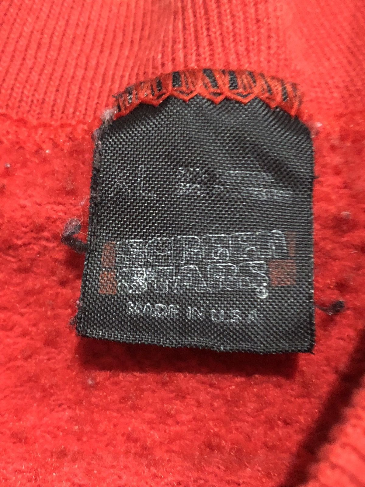 Vintage Vtg 90s Arkansas Hawg Militia Air Guard Cutoff Sweatshirt Size US XL / EU 56 / 4 - 8 Thumbnail