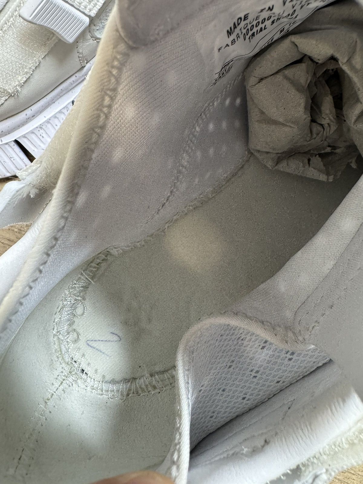 Nike SAMPLE Nike Free Huarache Carnivore SP 'White' Size 12 NEW Size US 12 / EU 45 - 7 Thumbnail