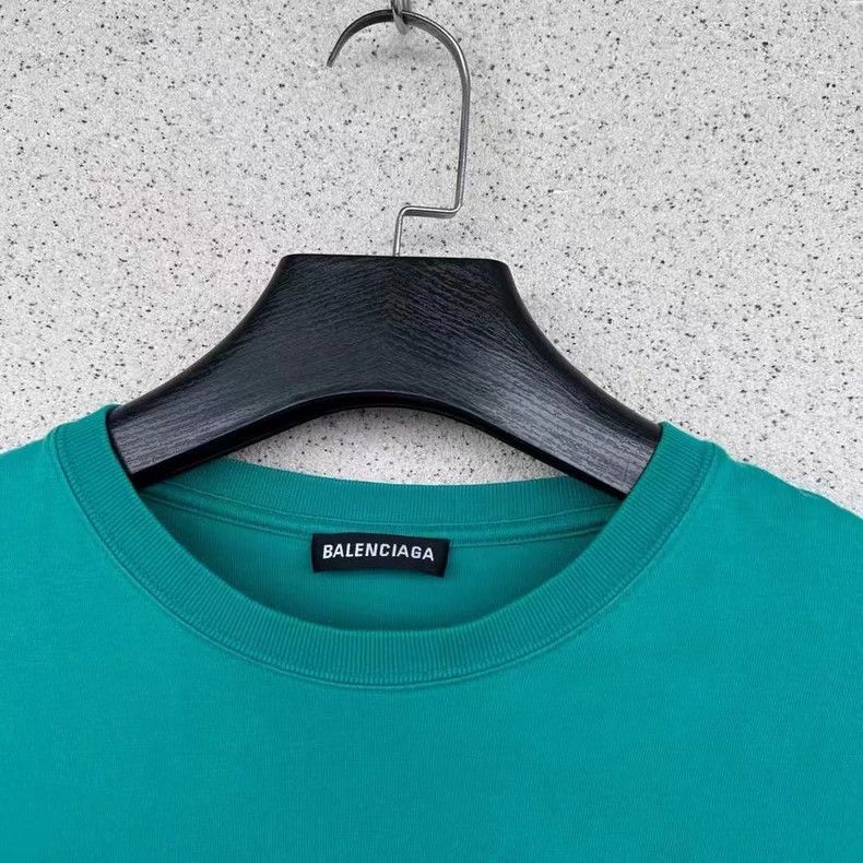 Balenciaga Balenciaga Lake Green Coke Short Sleeves 2503-Nextarrow Size US S / EU 44-46 / 1 - 2 Thumbnail