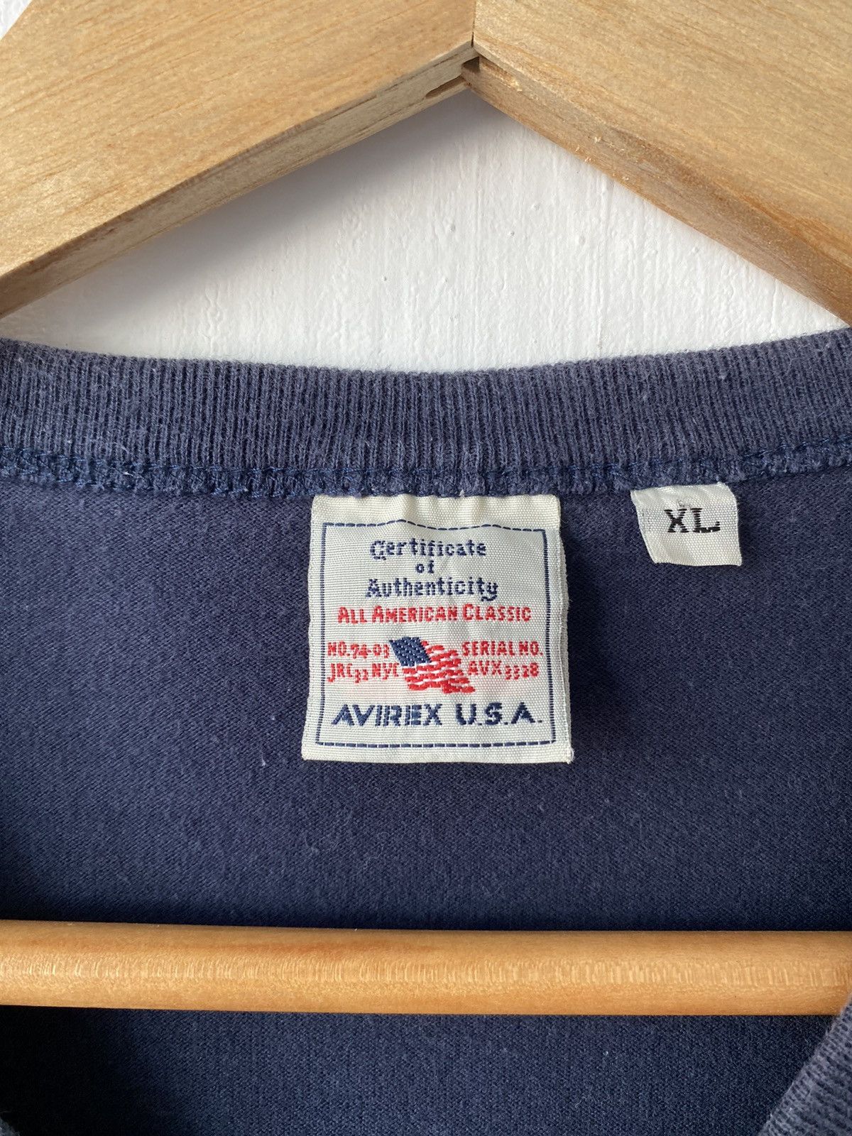 Avirex × Vintage Avirex Double Pocket T-shirt Size US XL / EU 56 / 4 - 5 Thumbnail