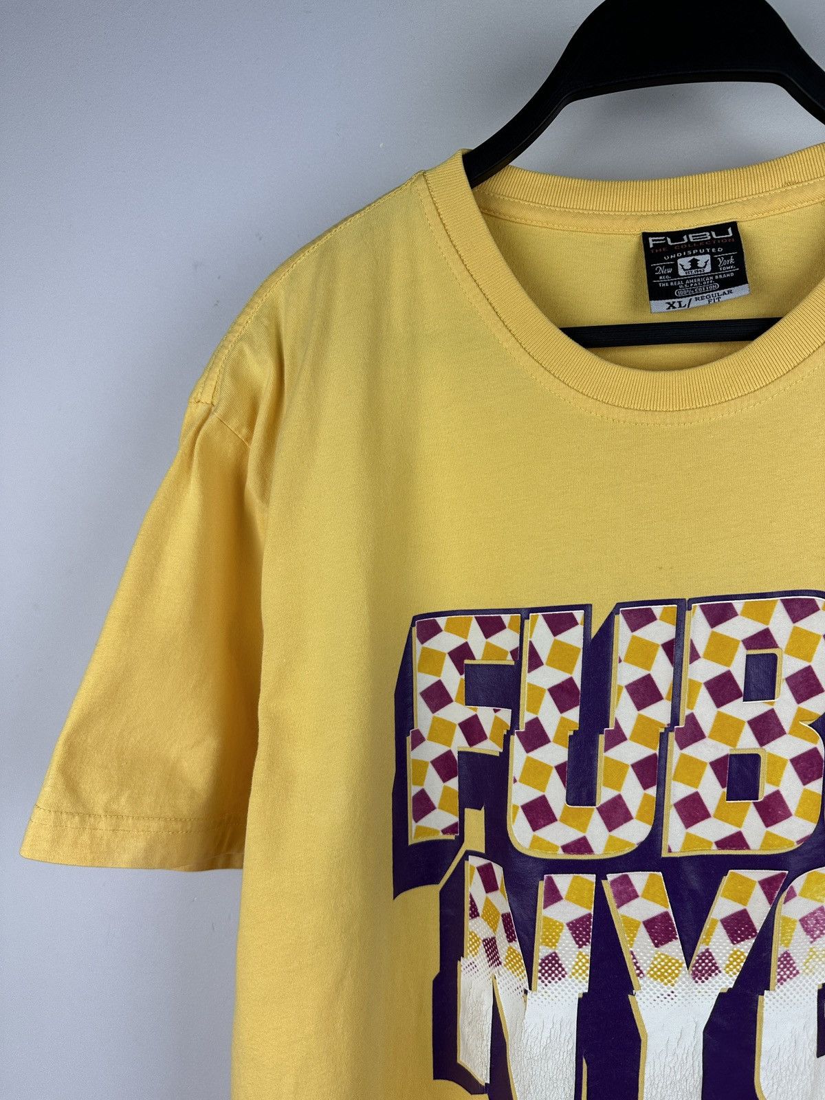 Fubu × Vintage Vintage Fubu Big Logo T-shirt Size US XL / EU 56 / 4 - 2 Thumbnail