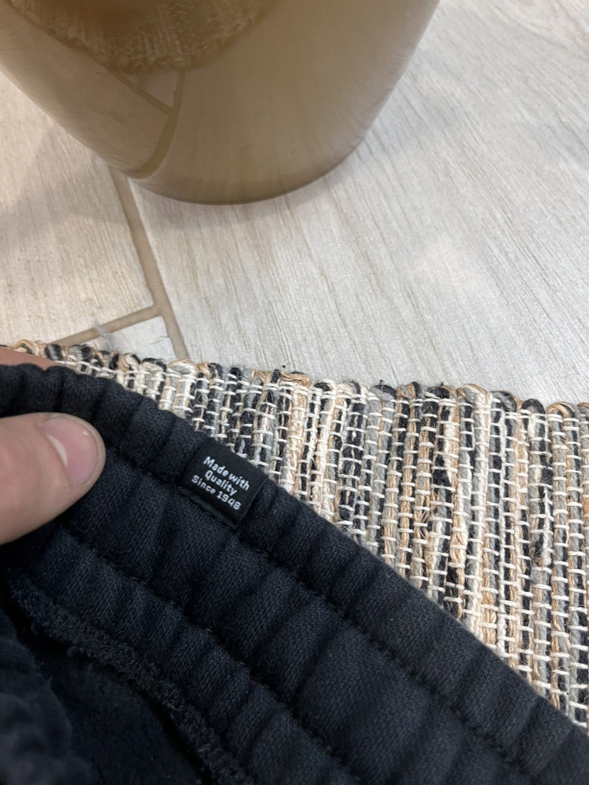 Puma × Vintage Puma Sweatpants faded black fleece pants minimalistic Size US 30 / EU 46 - 11 Thumbnail