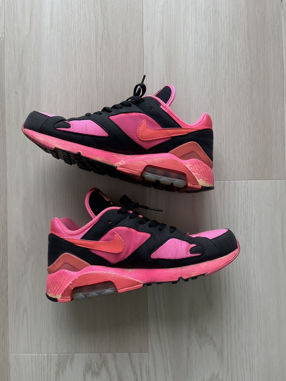 Comme des Garcons × Nike Nike CDG 180 Black/Pink 2018 Size US 7 / EU 40 - 3 Thumbnail