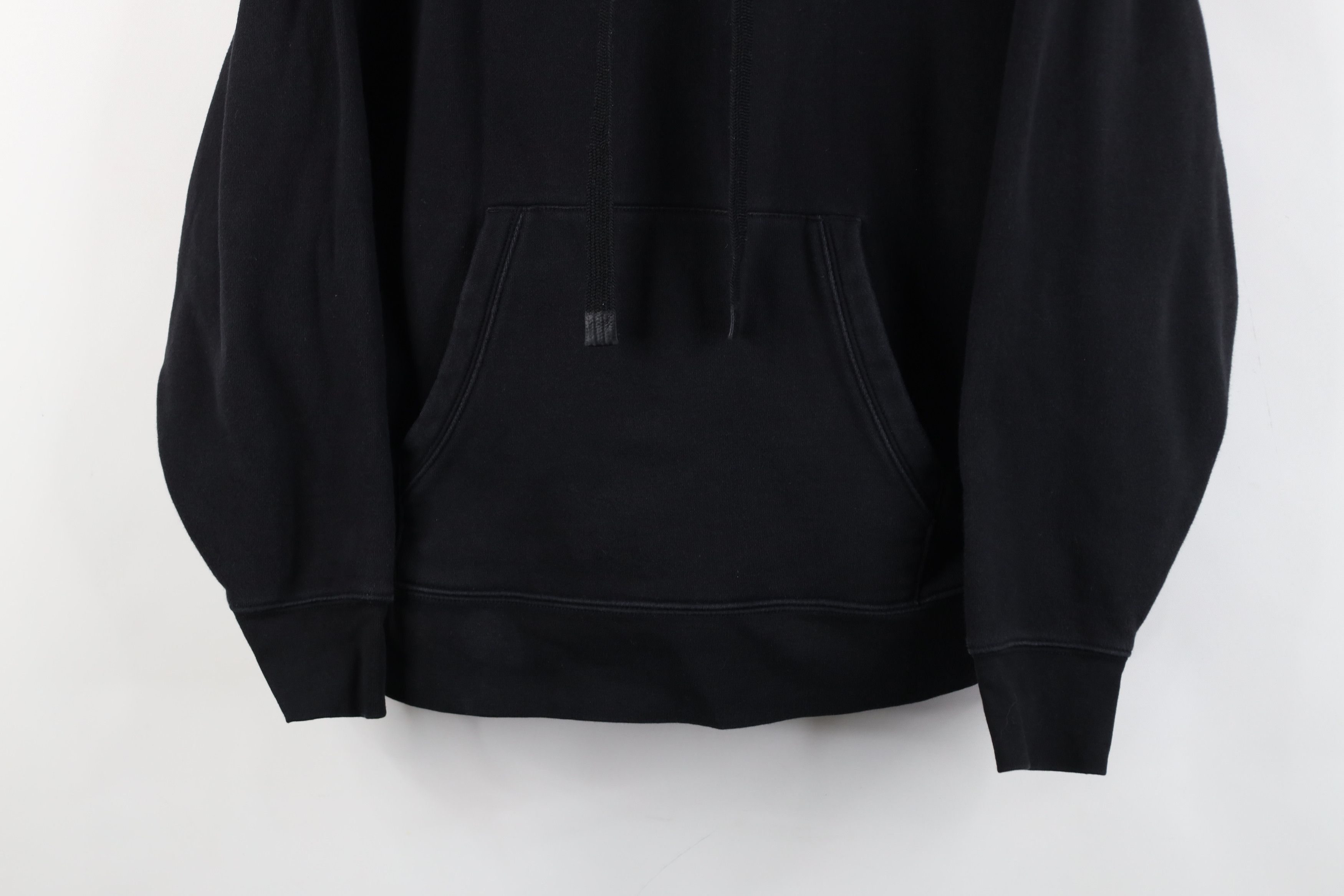 Athleta Athleta Faded Blank Heavyweight Hoodie Sweatshirt Black Size M / US 6-8 / IT 42-44 - 3 Thumbnail