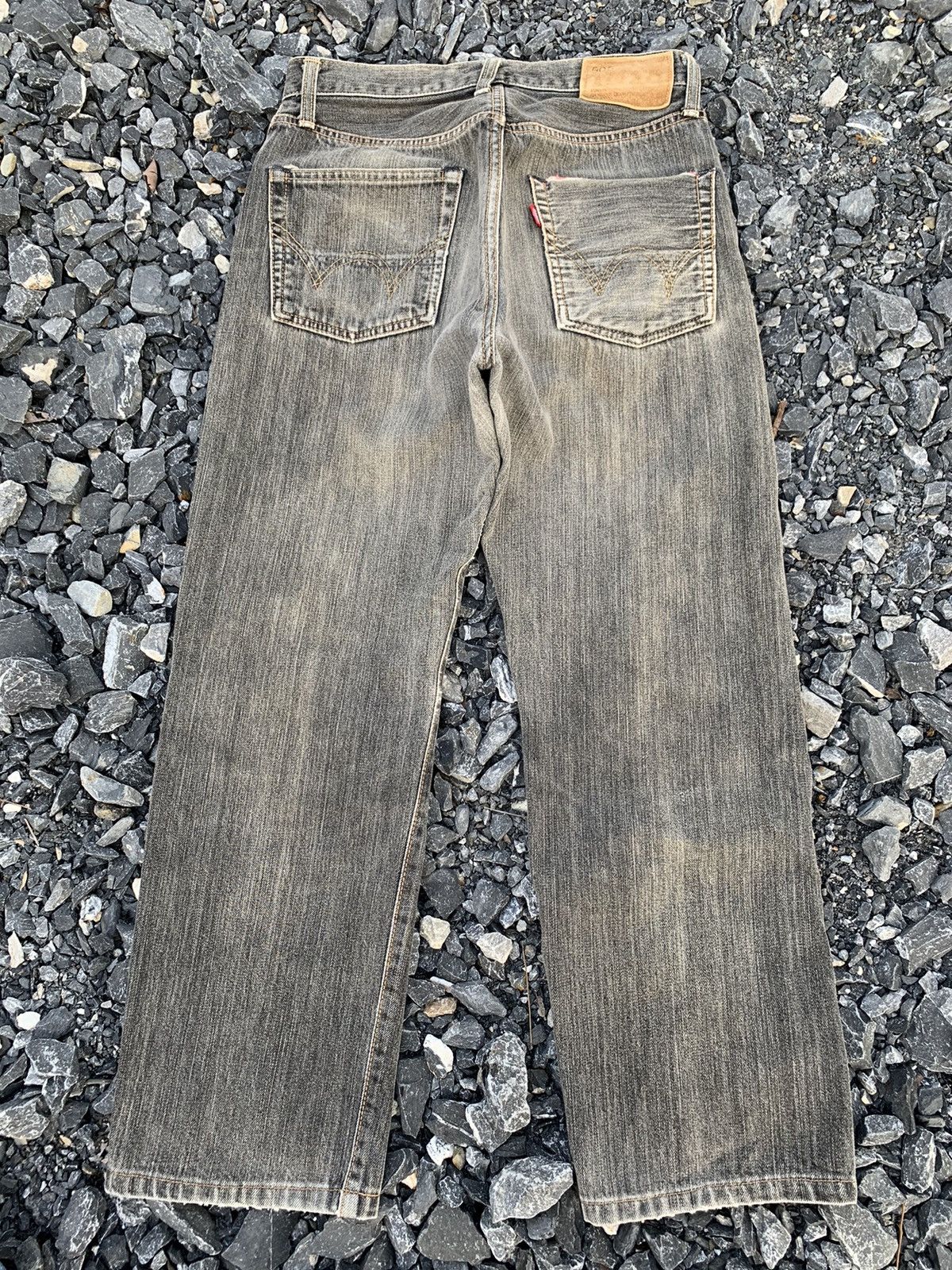 Kapital VINTAGE EDWIN 505s SELVEDGE FADED JAPANESE DISTRESSED DENIM Size US 28 / EU 44 - 2 Thumbnail
