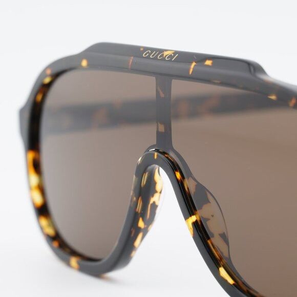 Gucci Gucci GG1038S 002 Sunglasses Havana Aviator Frame, Brown Size ONE SIZE - 8 Thumbnail