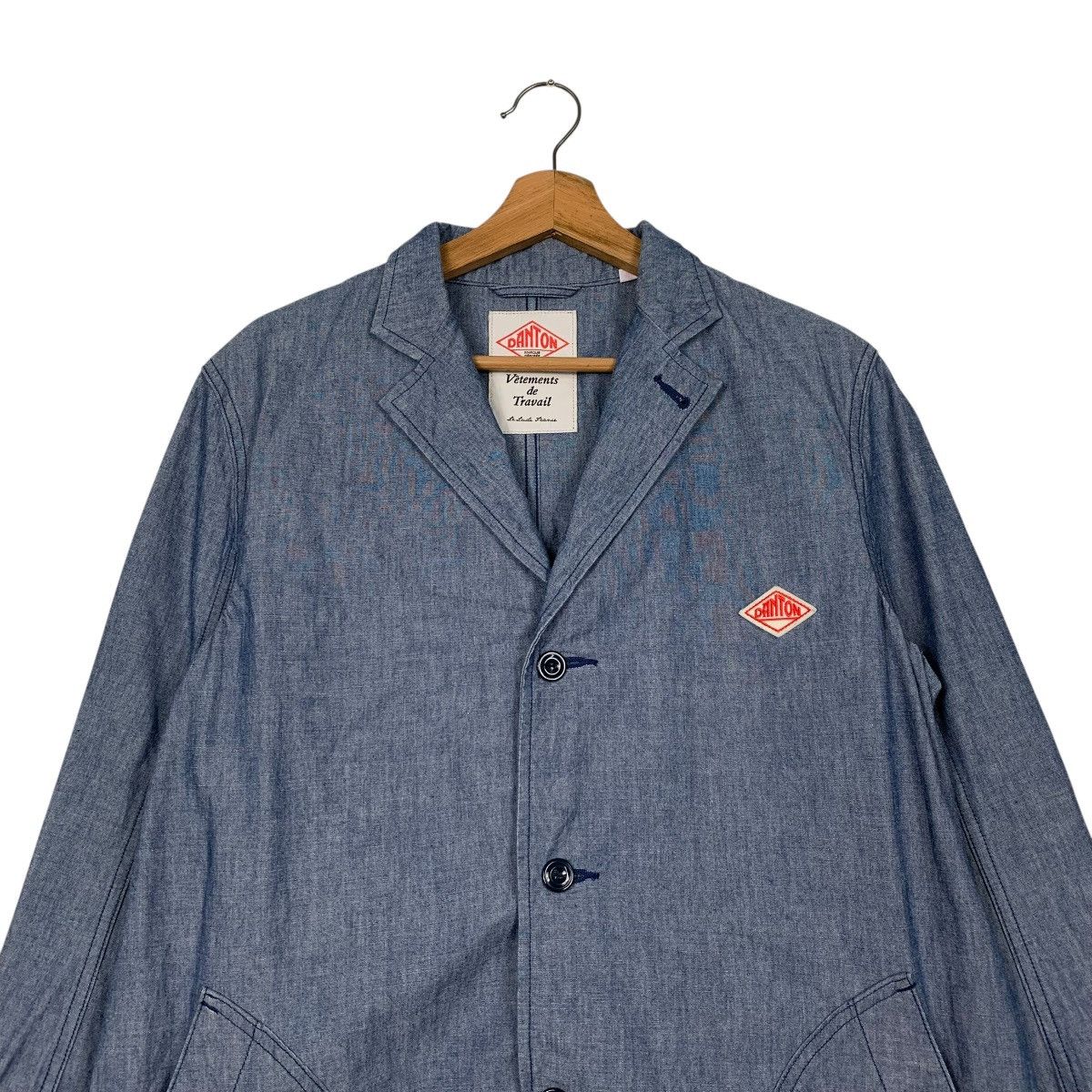 Danton Danton Vetements De Travail French Workwear Jacket Size US S / EU 44-46 / 1 - 2 Thumbnail