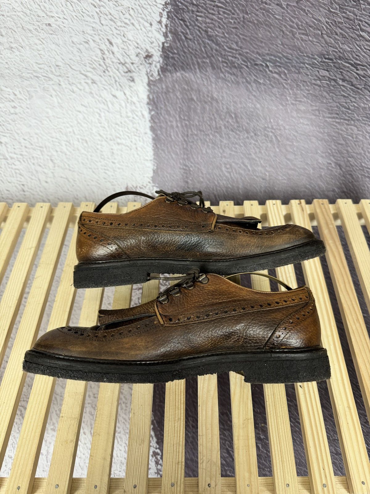 Fendi Fendi Roma leather brown loafers casual shoes Size US 9 / EU 42 - 7 Thumbnail