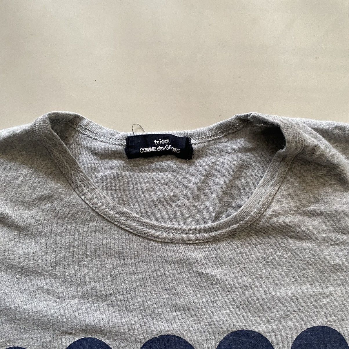 Tricot Comme des Garcons vintage polkadot rubber dye short sleeve Size M / US 6-8 / IT 42-44 - 2 Thumbnail