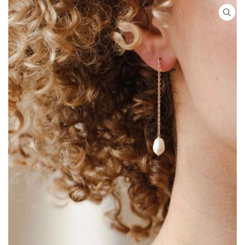 Other Ramla Pearl Pendant Drop Earrings NWT Size ONE SIZE - 1 Thumbnail