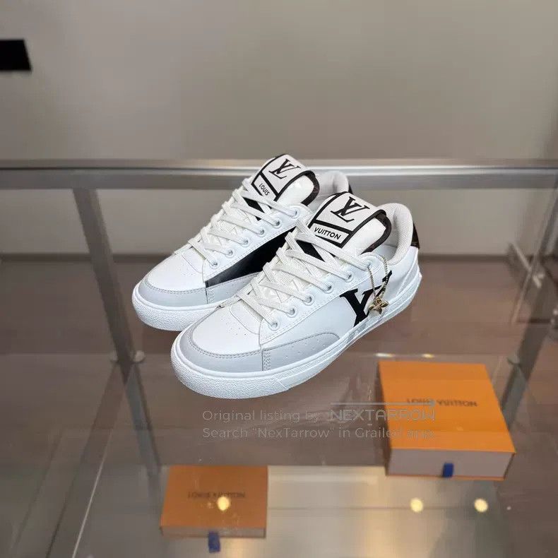 Louis Vuitton Louis Vuitton CHARLIE Black White Grey shoes Size US 5 / IT 35 - 1 Thumbnail