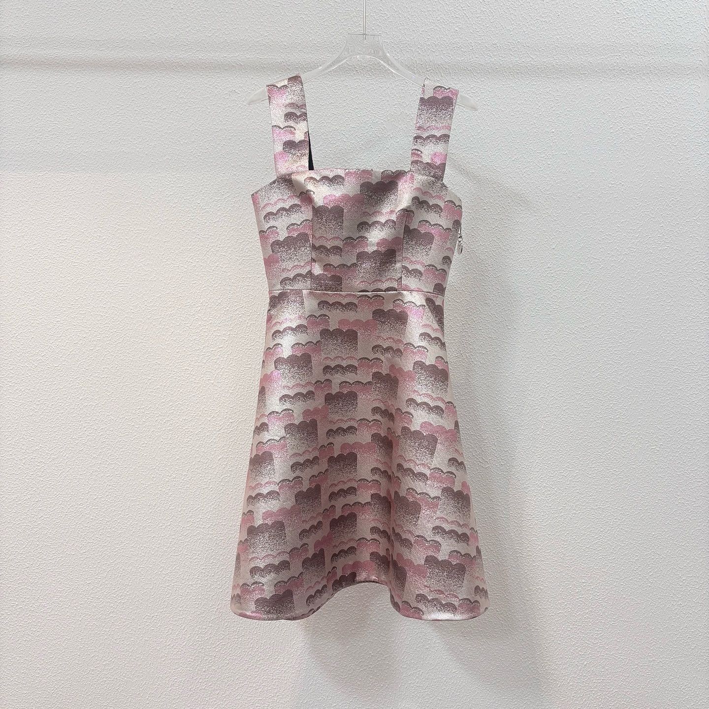 Louis Vuitton Louis Vuitton Cloud Jacquard Mini Dress Size 36 Size XS / US 0-2 / IT 36-38 - 1 Thumbnail