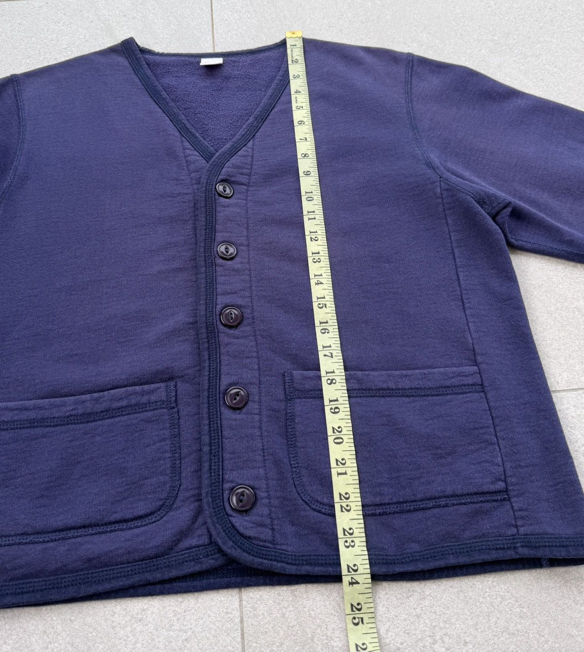 Sugar Cane Vintage Cheswick Sports Wear Cardigan Navy By Sugar Cane Size US M / EU 48-50 / 2 - 6 Thumbnail