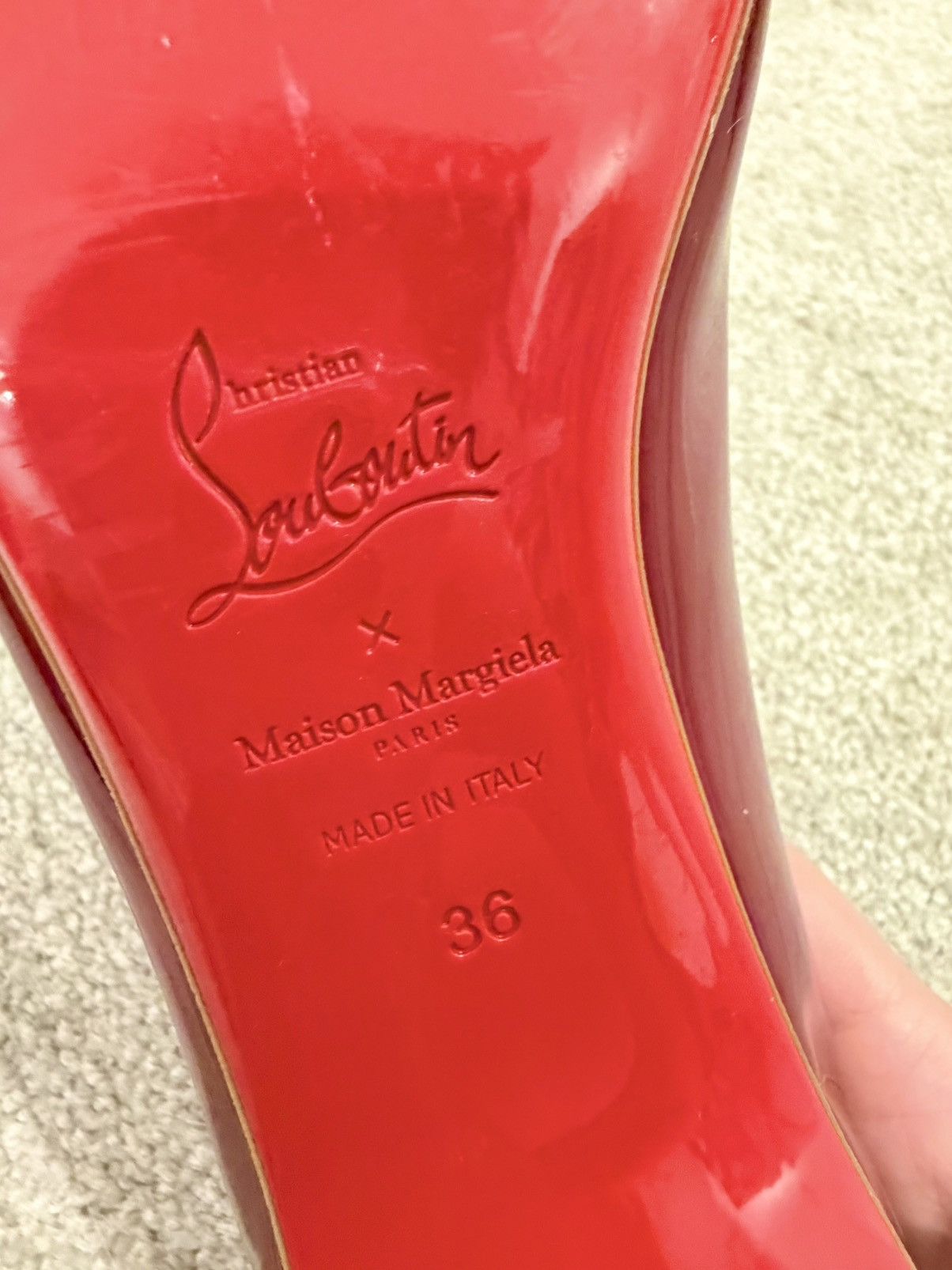 Maison Margiela Christina Louboutin * Maison Margiela limited onflats Size US 6 / IT 36 - 4 Thumbnail