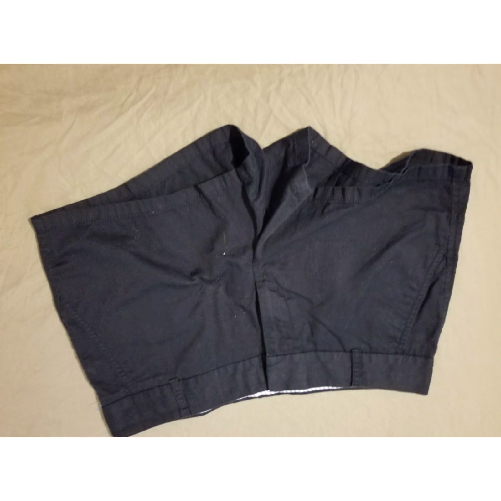 J.Crew Womens J.CREW Khaki Shorts 6 Navy Blue Cotton Chino Shirt Sportswear? Size 28" / US 6 / IT 42 - 2 Thumbnail