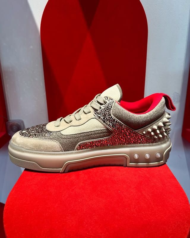 Christian Louboutin o1s1wg110125 Astroloubi Strass in Multicolor Size US 10.5 / EU 43-44 - 2 Thumbnail