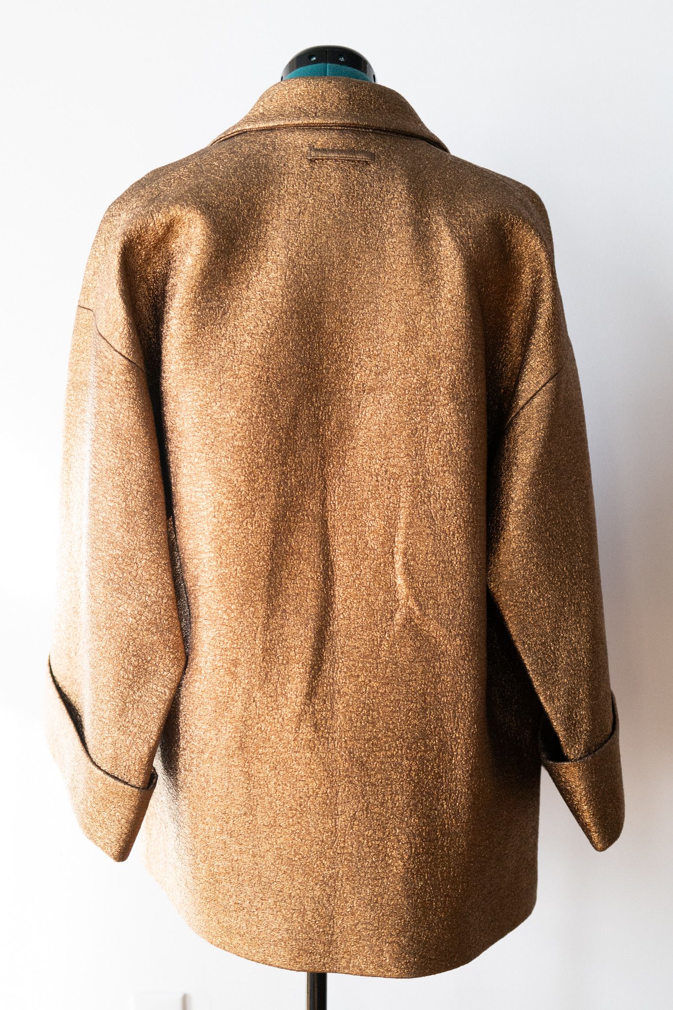 Jean Paul Gaultier Vintage Jean Paul Gaultier Gold Double Breasted Jacket sz 38 Size XS / US 0-2 / IT 36-38 - 4 Thumbnail