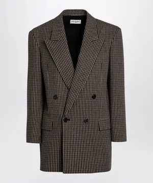 o1b1hav111125 Double-breasted Jacket in Multicolor