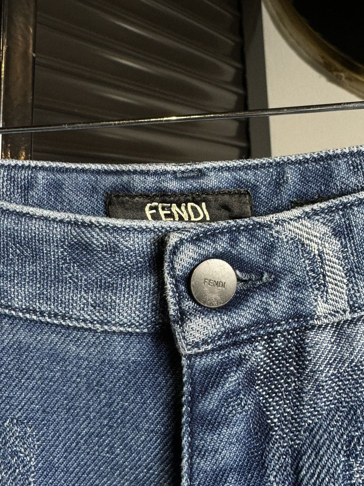 Fendi Fendi Roma Moonlight Relaxed Denim Jeans - 36/34 Size US 36 / EU 52 - 8 Thumbnail